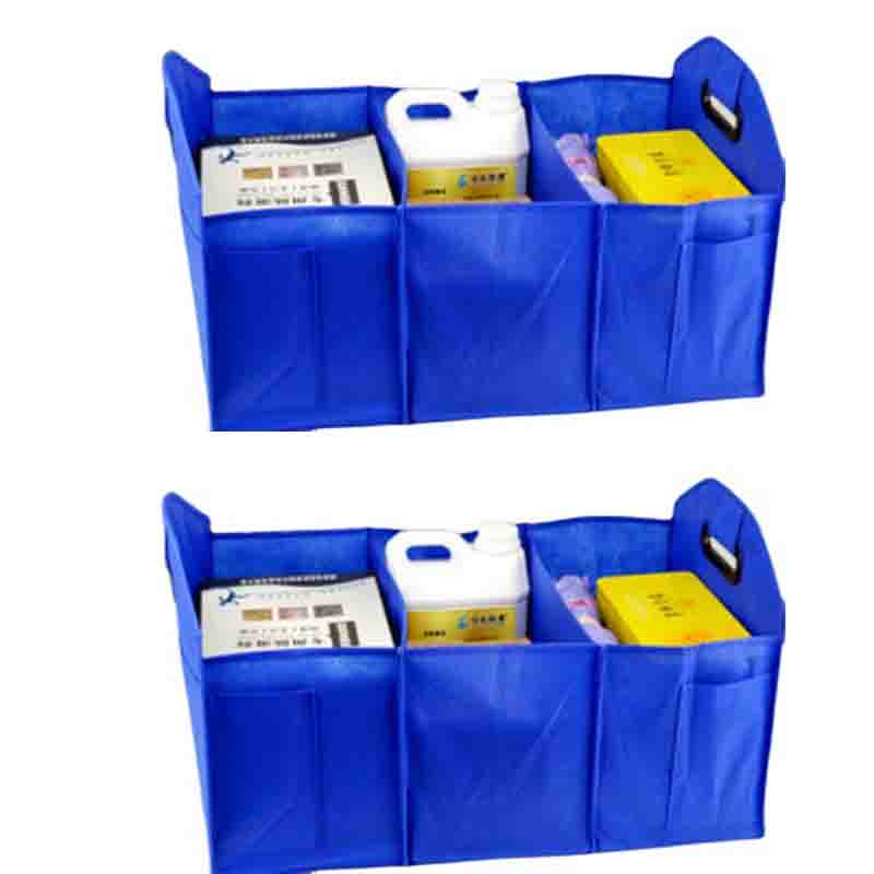 S Portable Car Storage Box Multifunctional Foldable Car Trunk Storage Box Large Capacity Storage Box Sundry Items Storage Bag