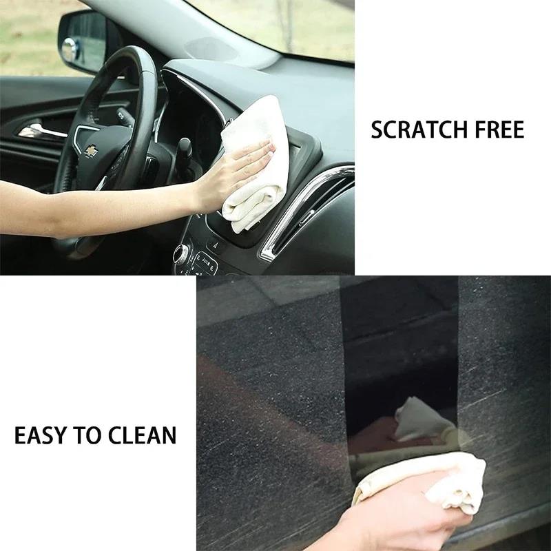 Lavete Auto din Piele Naturală de Căprioară Super Absorbante pentru Spălarea Mașinii Acasă Geamuri Uscare Curățare Pânză Uscare Rapidă Lavetă Spălare Auto