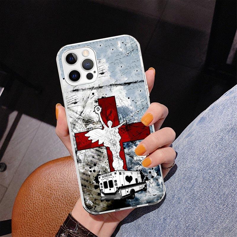 EMT EMS Medical Rescue Phone Case For iPhone 13 12 Mini 11 Pro Max XS XR X SE 7 8 Plus 5S 5 6S 6 Gift Print Cover Fundas