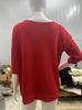 Women's Solid Color Slimming V-Neck Knit Sweaters - European & American Style, Three-Quarter Sleeves
