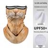 Newcomer Exclusive: Free Shipping! Summer Cycling Sunscreen Mask - Orange Cat Face Towel
