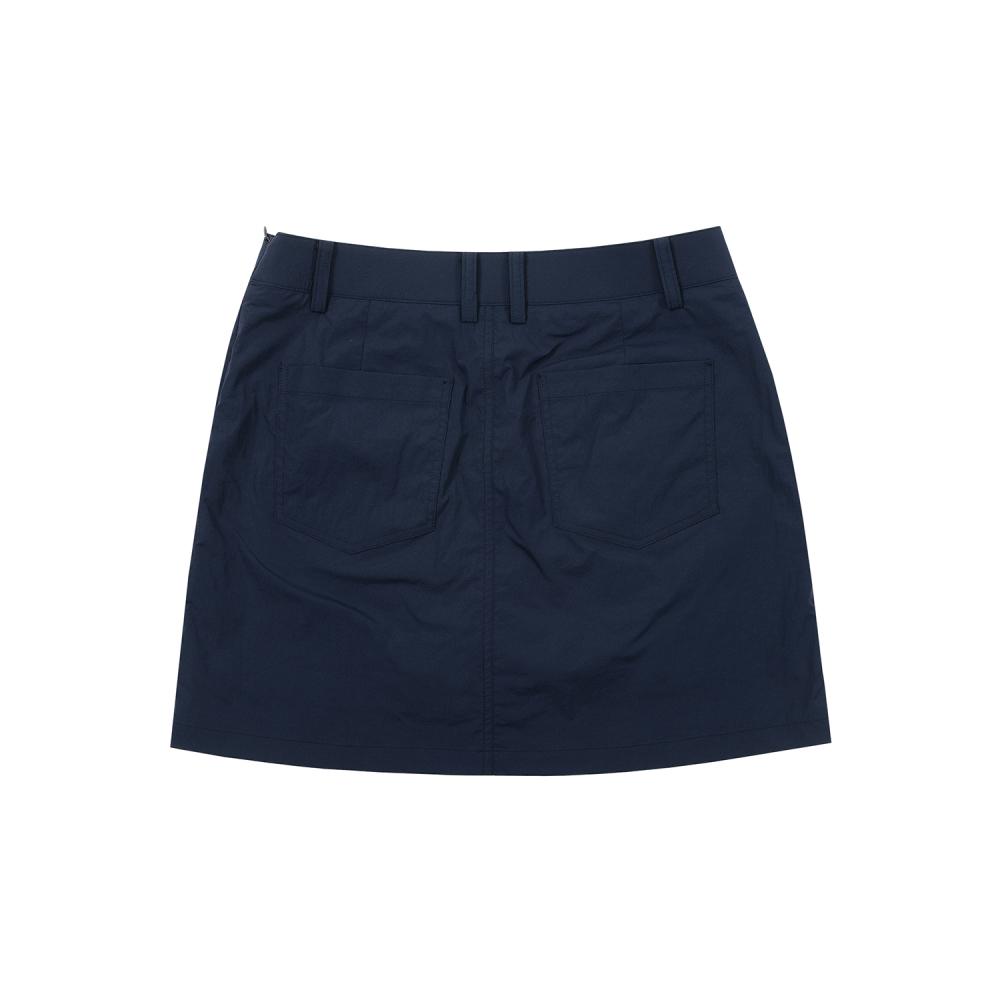MARTINE GOLF Tee Rack Wappen Patch Skirt_Navy