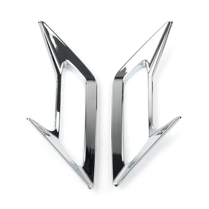 GL1800 Motorcycle for Honda Chrome Front Rear Fender Trim Air Intake Vent Decorative Cover Goldwing GL 1800 2018- Fairing