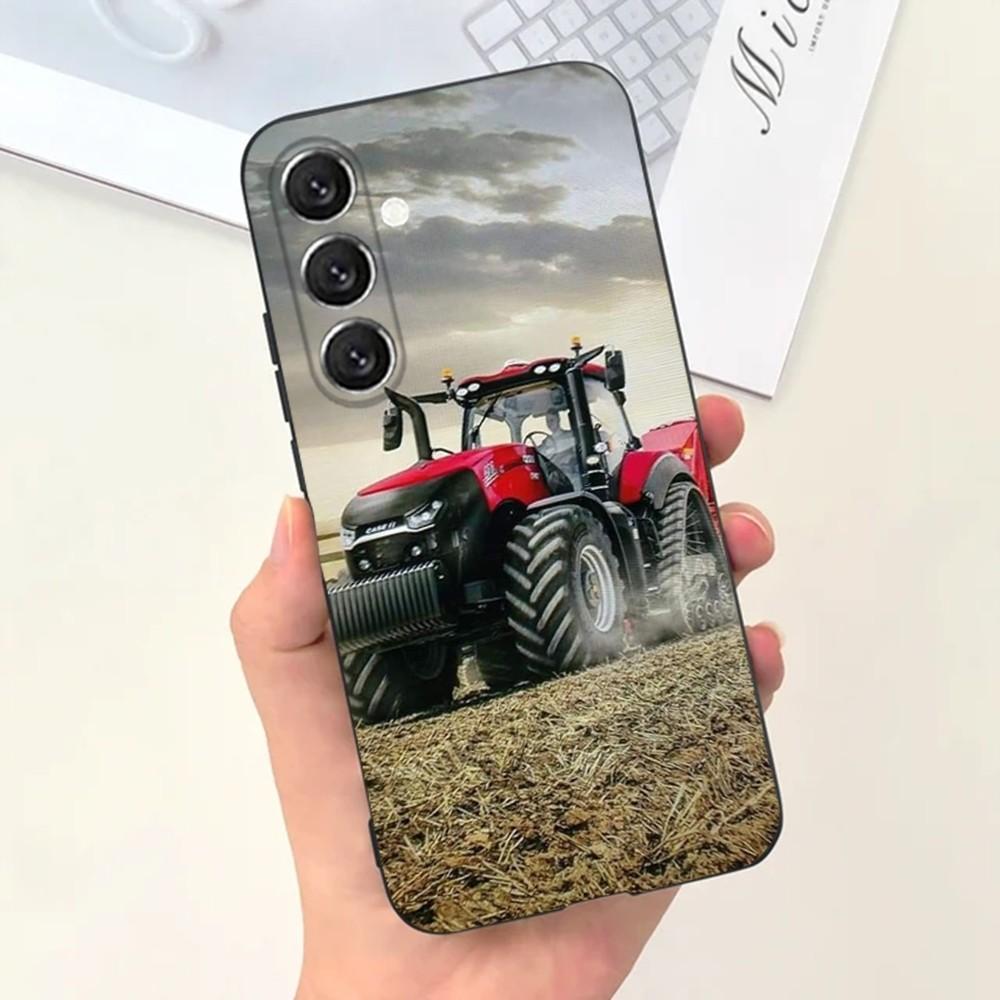 Tractor farm Phone Case For Samsung S21,S22 Ultra,S20,S30 plus,S22 plus,S23,S30 ultra 5G M-Massey F-Ferguson Silicone Cover