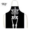 Blood Stain Costume Halloween Butcher Apron with Realistic Stain, Washable Protective Work Apron, Haunted House Decoration Horror Prop for Cosplay