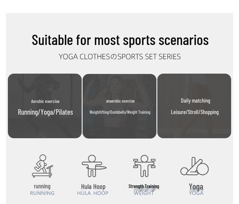 Women's High-End Yoga & Pilates Suit: 2024 Casual Gym Set with Running Pants and Sweatshirt