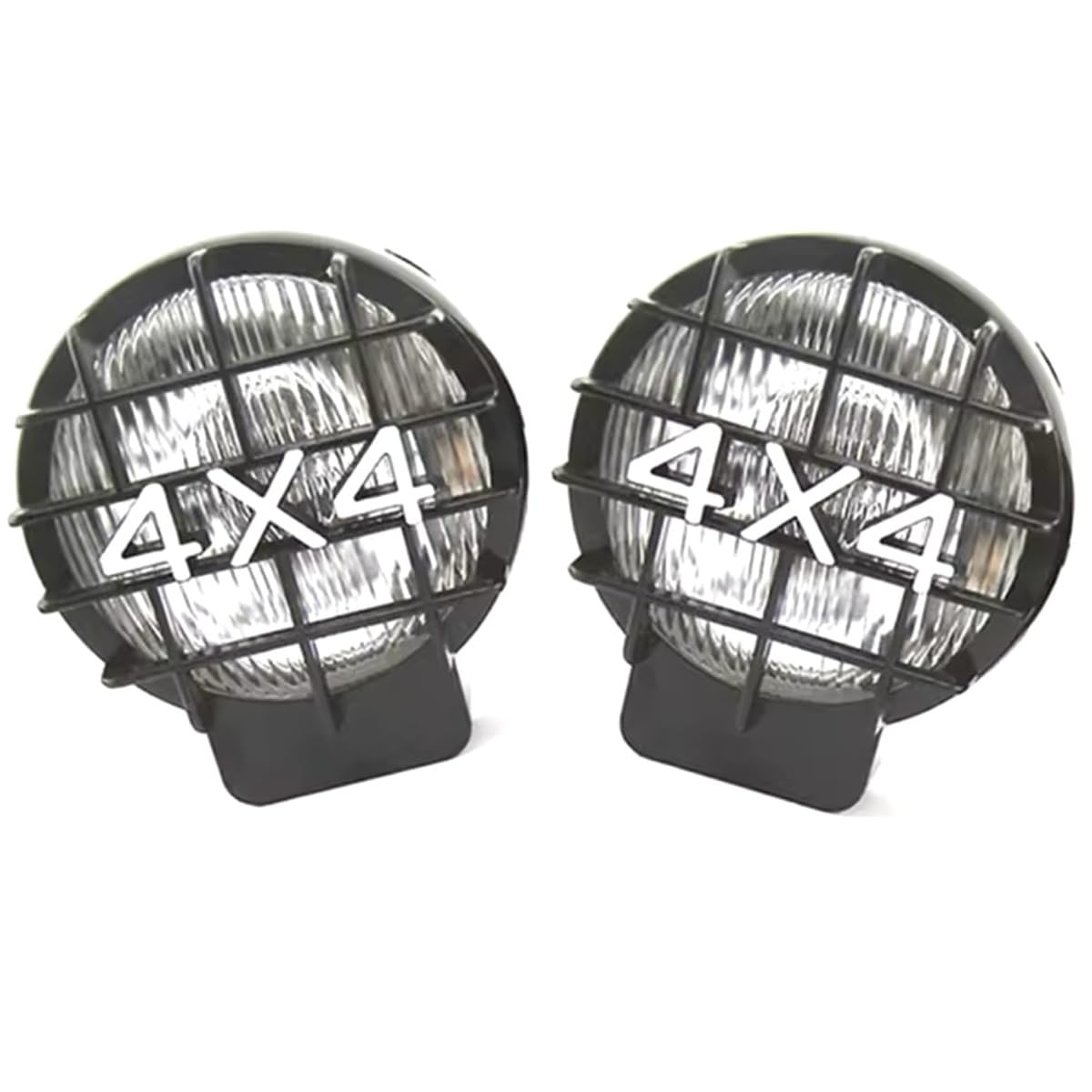 

Галогенные противотуманные фары Deepa 4x4 с комплектом прозрачных защитных решеток 4WD Genuine Compatible, 2, Внедорожные, Круглые, 12В, 55Вт, Линза, Белые, Запчасти, Замена, Кастомные, белый