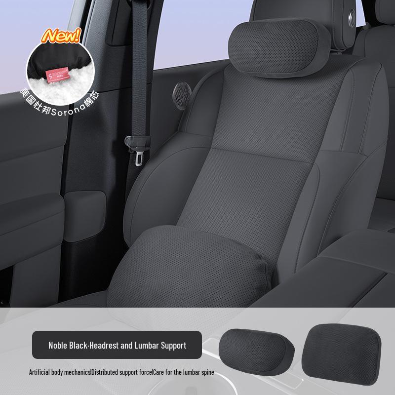 Ideal Car Headrest: i6i8/L6L7L8L9 MEGA Neck and Lumbar Support Cushion