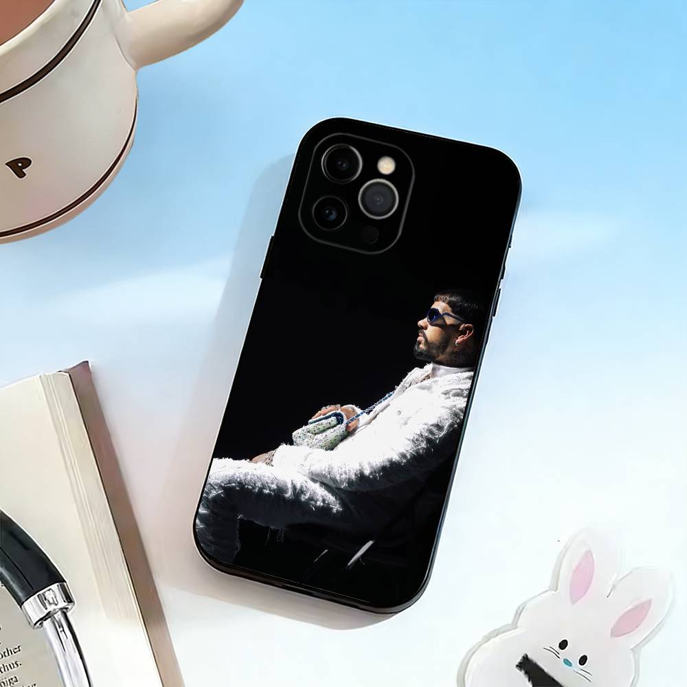 singer-Reggaeton Phone Case For iPhone 17, 16,15,14,13,12,11 Plus,Pro Max, Others Soft Black Cover