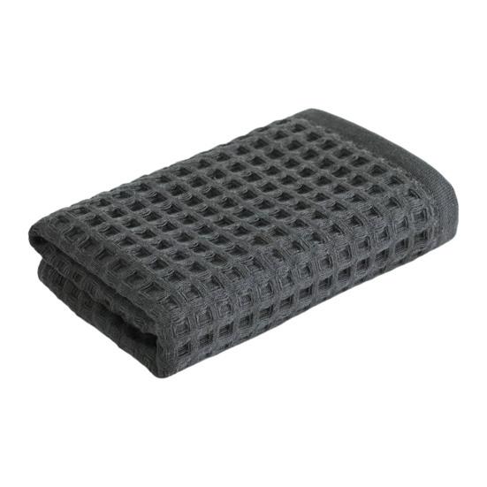 Hypoallergenic Bathing Towel Cotton Waffle Towels, Quick Dry Bath Lightweight Soft Sensitive Skin Friendly Washcloth Absorbent Travel for Bathroom,