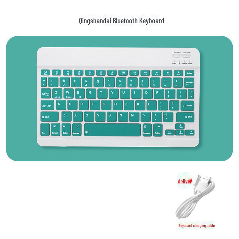Universal 10-Inch Bluetooth Keyboard & Mouse Set for iPad, iPhone, Android & Tablets