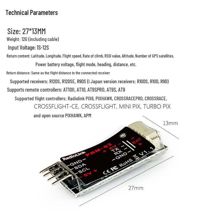 RadioLink PRM-03 Telemetry Module