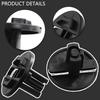 Headlight Fastener Clips 1248210520 38mmx29mm Black Fastener
