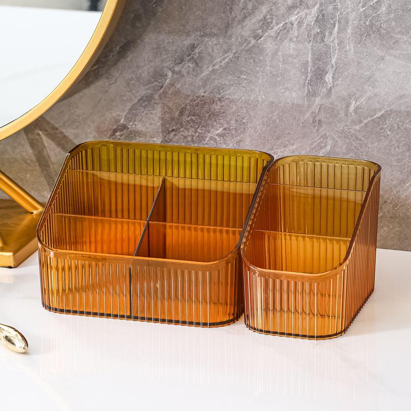 Desktop Cosmetics Storage Box Brushes Makeup Organizer Case Lipsticks Box Pencil Pens Jewelry Container Bathroom Accessories