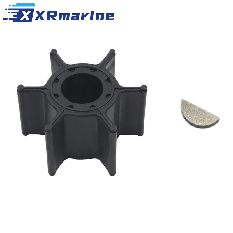 

Water Pump Impeller with Key for Yamaha 9.9HP 15HP 682-44352-00-00 682-44352-01-00 чёрный