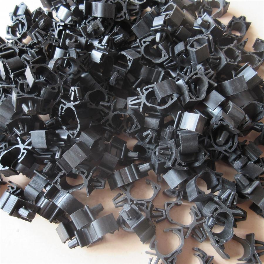 40pc High Quality Car Wiring Harness Fastener for All Car Auto Route Fixed Clips Corrugated Pipe Tie Wrap Cable Clamp