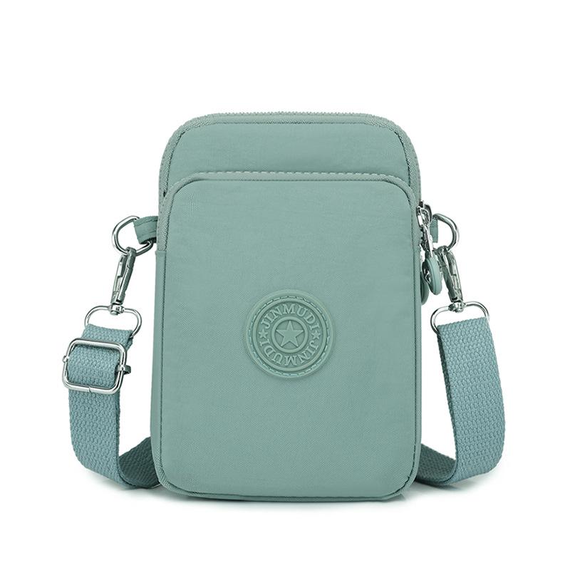Women's Mini Crossbody Phone Bag - 2025 Multi-layer Oxford Cloth Compact Shoulder Bag