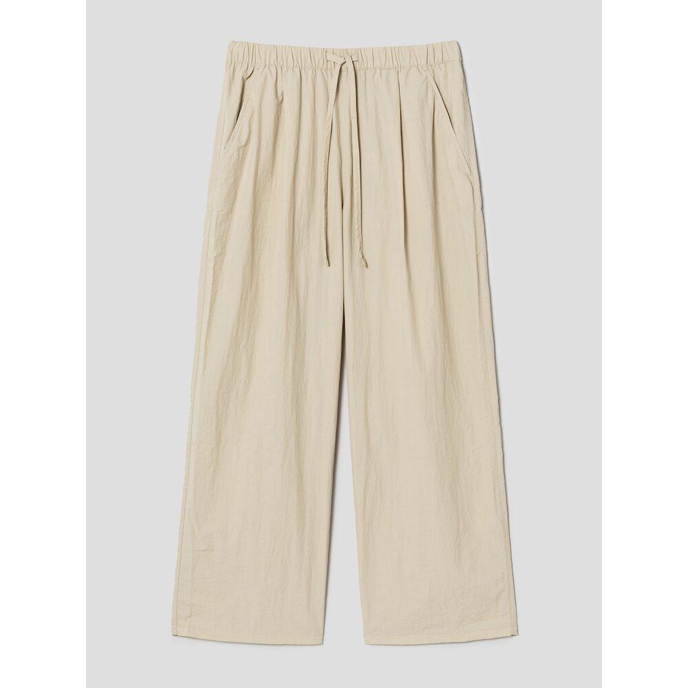8SECONDS Nylon Elastic Waist Pants Beige