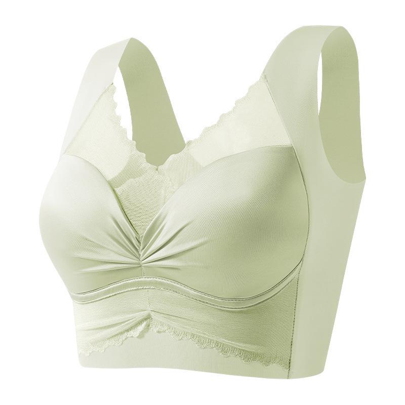 

Sophisticated Lace Seamless Backless Bra for Women: Lift, Support, Breathable, Wire-Free & Machine Washable 3XL (77-82 kg)