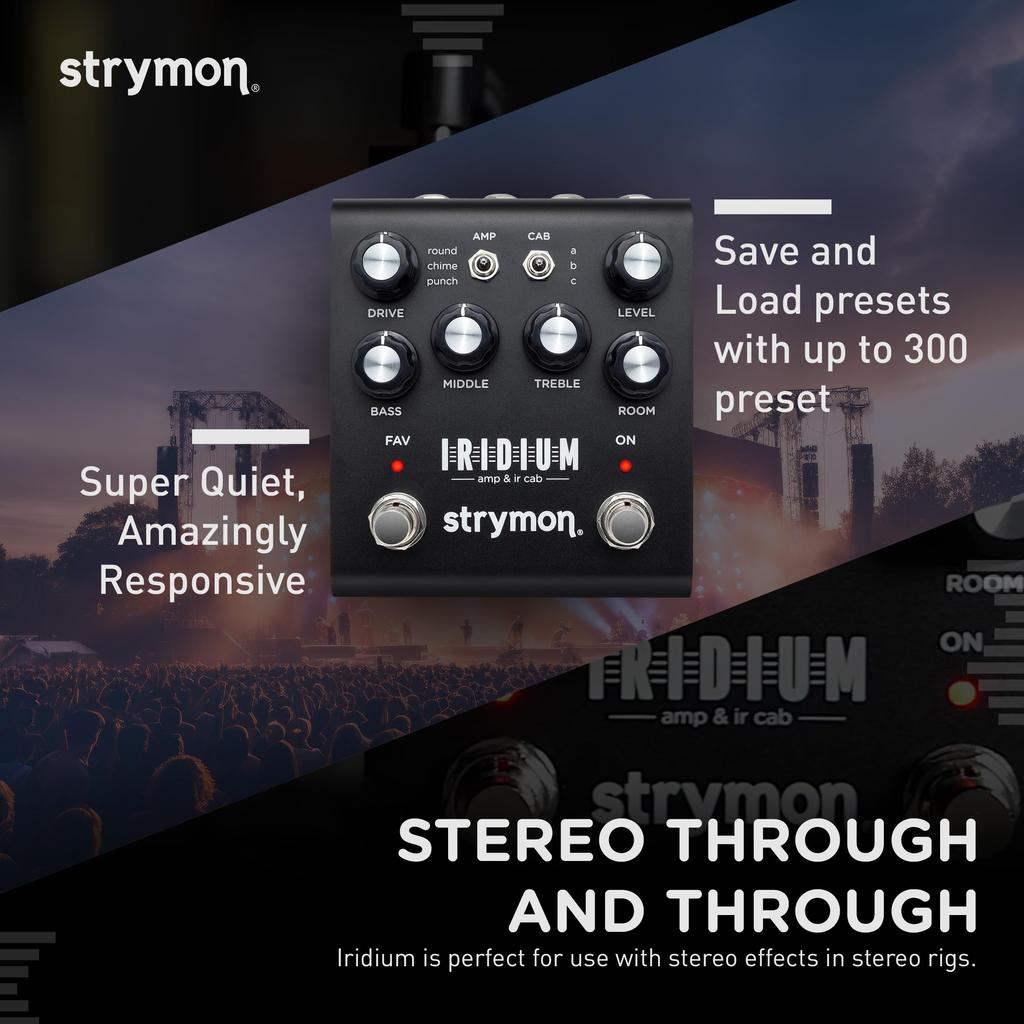 Strymon AMP IR CAB Emulator „IRIDIUM“ & []