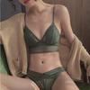 Reggiseno ultrasottile in pizzo francese Set intimo bralette sexy Comfort estivo Reggiseno senza fili da donna Bella lingerie posteriore tipo U