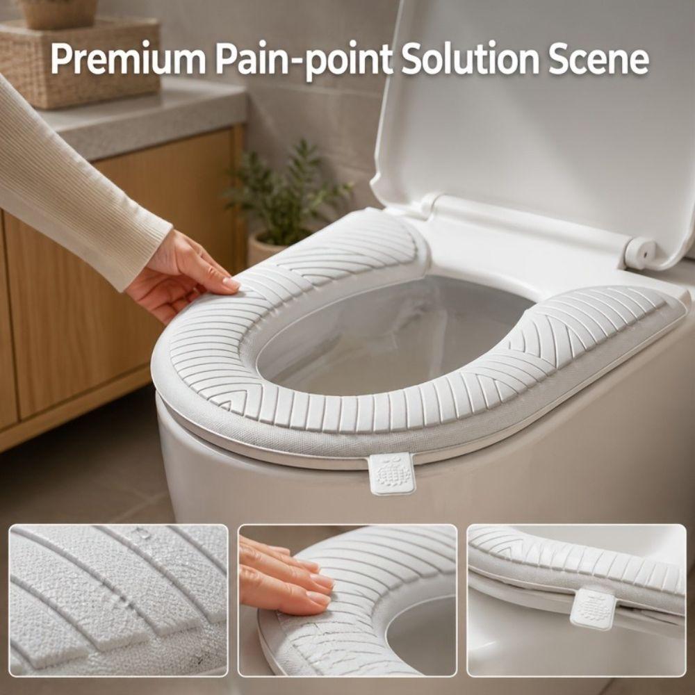 Non-Slip Toilet Seat Cushion Thickened Thickened Toilet Seat Comfortable Toilet Seat Pad Travel