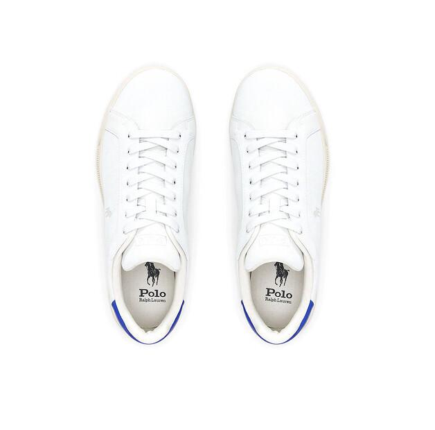 Мужские кроссовки Polo Ralph Lauren Heritage court 809955691001 белые