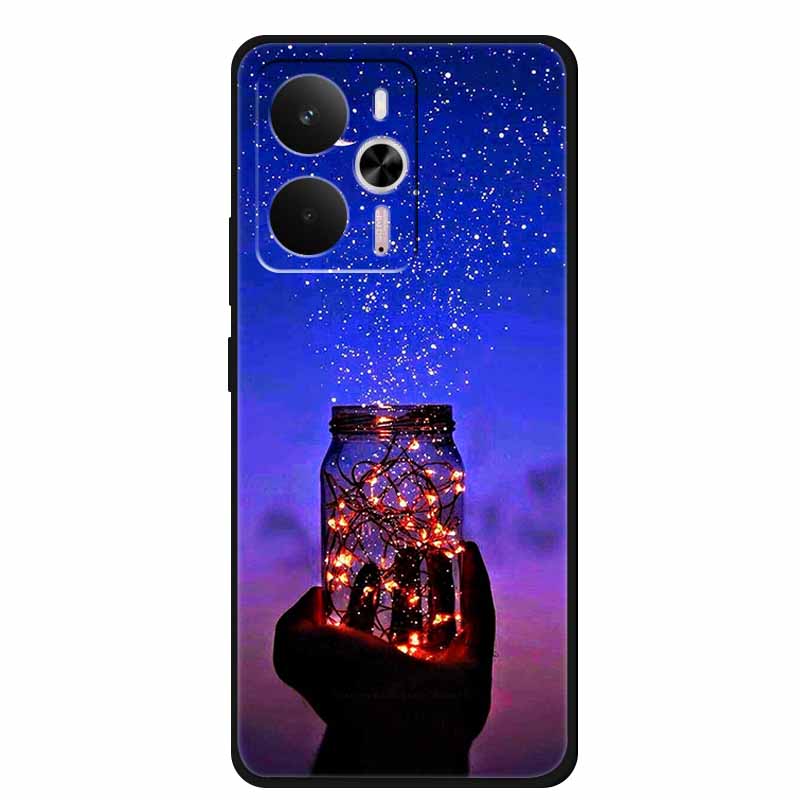 For Realme 14 5G Case Cute Cartoon Silicone Back Cover Cases for Realme 14 5G Global Soft TPU Case 6.67'' Realme14 5G Shells New