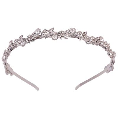 Photo Accessories, Rhinestone Headdress, Daily Press Headband, Bridal Makeup and Hair Accessories, Leaf Headband