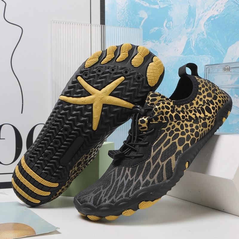 New outdoor barefoot diving non-slip single shoes swimming wading beach shoes fitness cycling hiking shoes five fingers up the river
