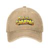 Subway Surfers Logo Baseball Caps Casual Distressed Denim  Snapback Cap Unisex All Seasons Travel Unstructured Soft Hats Cap