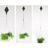 Steel Wire Telescopic Pulley Hanging Basket Pull-down Sling Garden Plant Flowerpot Hook