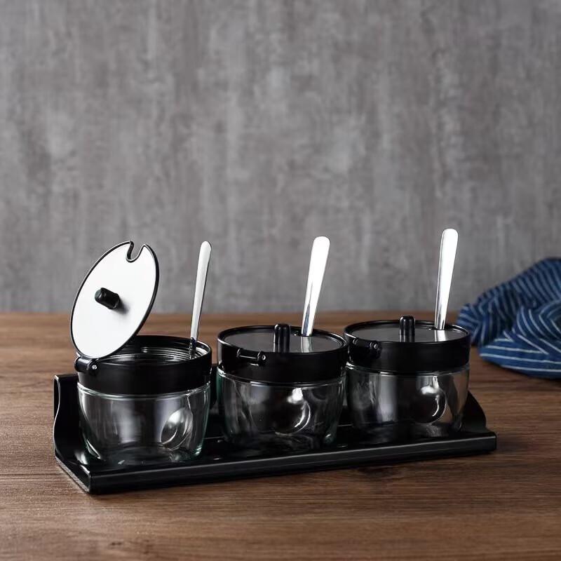 

Commercial Glass Seasoning Bottle Set