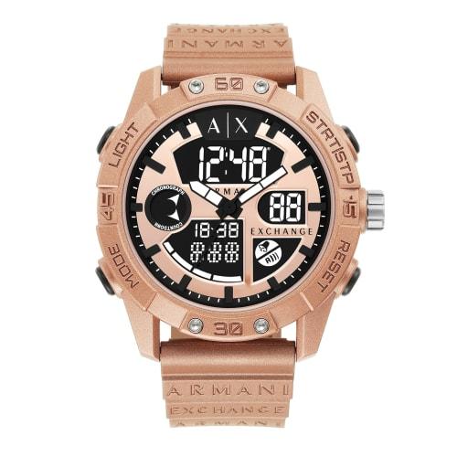 

A|X Armani Exchange Men s Watch NA AX2967 in Pink Gold