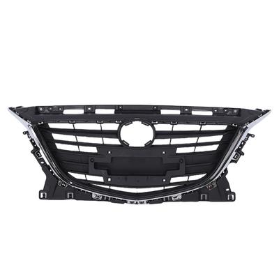 Stoßfängergrill vorne MA1200197 Schwarze Farbe Leichte Reinigung Ersatz für 3 Sport 2014 2016
