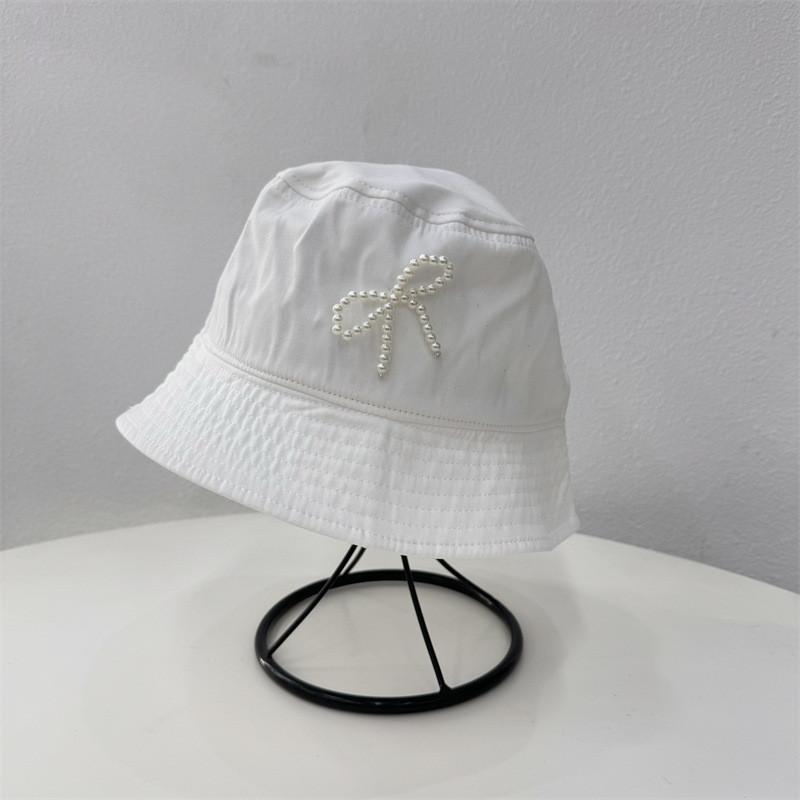 Ins Style Butterfly Bow Sun Hat Women's Fashionable Sunshade Fisherman Hat