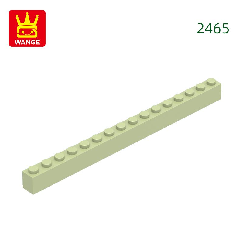 Non-Toxic 16Pcs/Lot 2465 1X16 Dots Thick Building Blocks Moc Classic Accessories Compatible Bricks Children Toys Gift Box