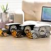 Digital Pointer Table Clock Car Shape Antique Clock Classic Car Alarm Clock Electronic Alarm Clock