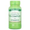 Natures Truth B-Complex Plus Vitamin C Coated Tablets, 100 Count