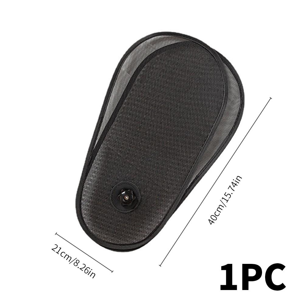 

Car Side Window Adjustable Sunshade Sunscreen Cooling Does Not Block The Line of Sight Durable Sun Protection Black Accessories