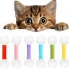 Self-Play Cat Chew Rope Toy Durable Bite-Resistant Interactive Cat Toy Q Tip Cat Toy  Indoor Cats