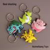 Little Elf Pikachu Keychain: Soft PVC Pokémon Pendant Toy