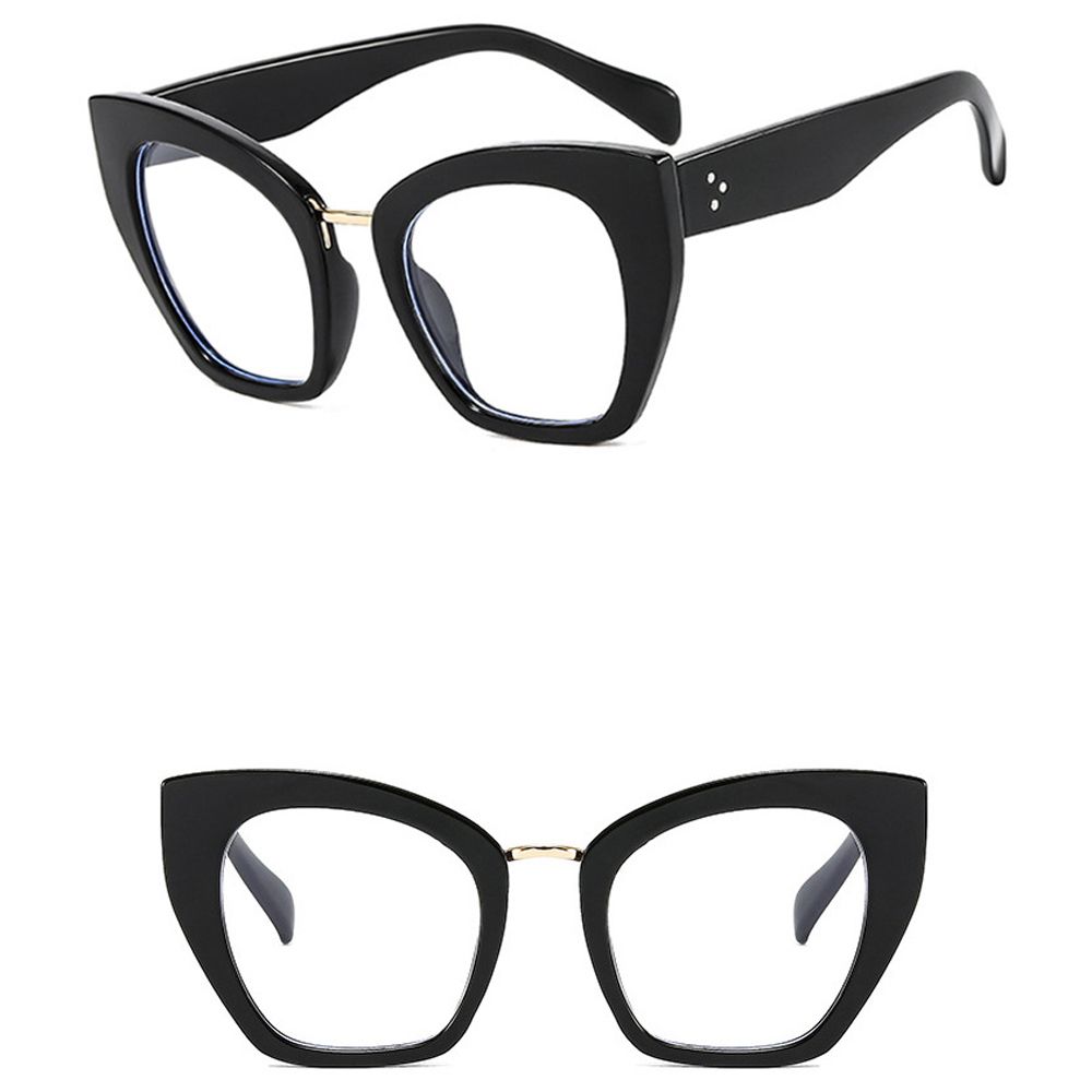 Cat Eye Big Frame Cat Eye Frame Eyewear Optical Glasses Anti Blue Light Glasses Computer Eyeglasses