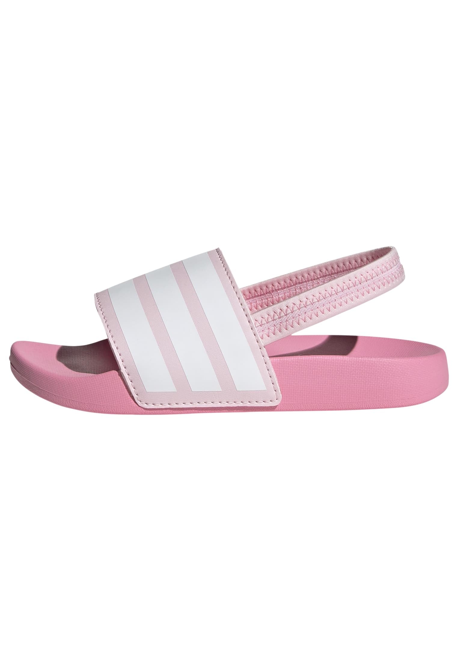 

Junior Adilette Estrap Sports Sandals for Boys and Clear Pink cm [Adidas] Girls, 17-22cm, NRY86, Pink/Footwear White/Bliss (JR5331), 19.0