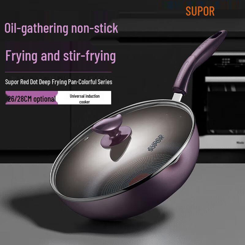 Supor Non-Stick Wok & Frying Pan