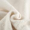 Womens Winter Wool Blend Coat Short Style Stand Collar Puffed Sleeve Loose Fit Elegant Office Wear