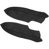 1 Pair Synthetic Leather Car Front Door Panels Armrest Cover Black for Honda Civic 2006-2011 Sedan Vehicle Components