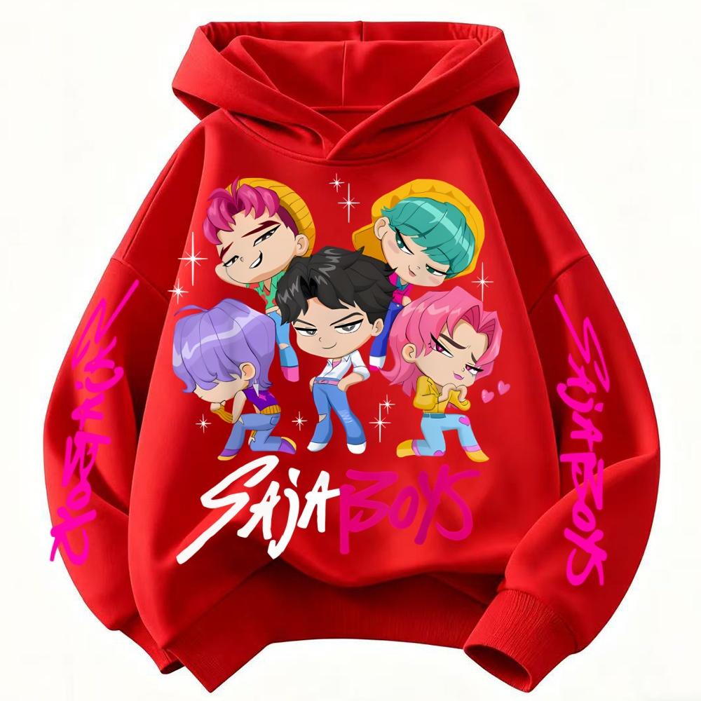 Kids Anime Demon Slayer Tomioka Print Cotton Hoodie Unisex Boys Girls Casual Tshirt 100-160cm Childrens Cartoon Clothes