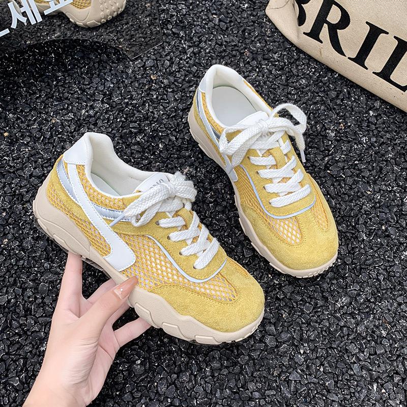 Super Fire Classic German Training Shoes Women's 2025 Summer Fashion Comfortable Breathable Mesh Forrest Gump Shoes Student Sports and Leisure Shoes