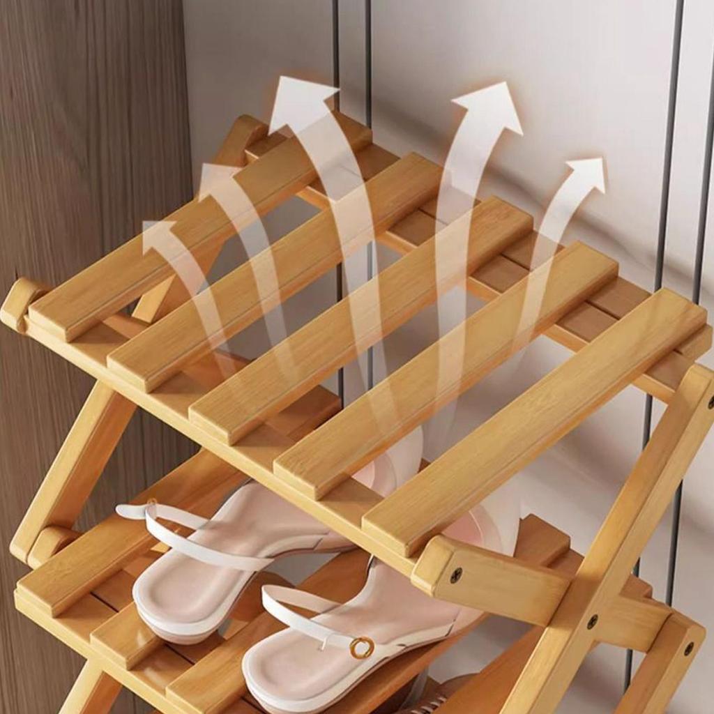 Holzschuhregale Platzsparend Erweitern Verstellbar Organizer Holzschuhregal Für Familie Studenten Erwachsene Männer Frauen Zuhause